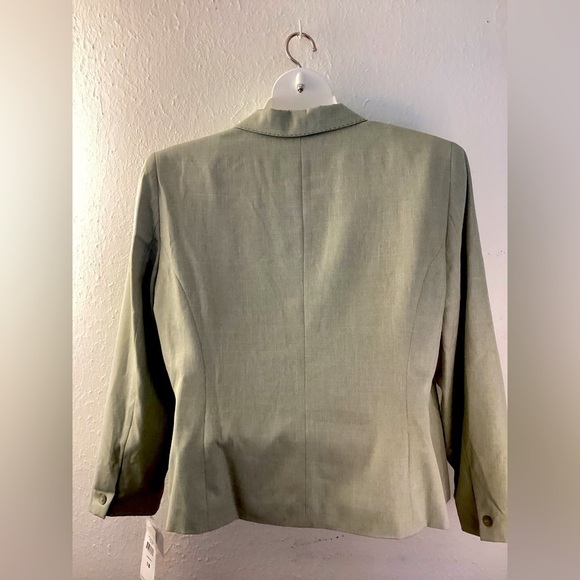 Norton McNaughton 2 Button Blazer Leaf Green size 18 - Picture 4 of 5
